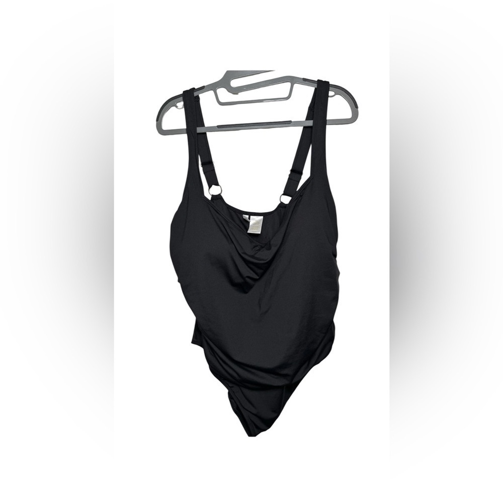 Anne Cole Black One-Piece Swimsuit 22W Women’s Plus Size